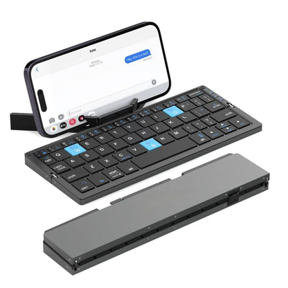 Mini foldable Bluetooth keyboard with trackpad