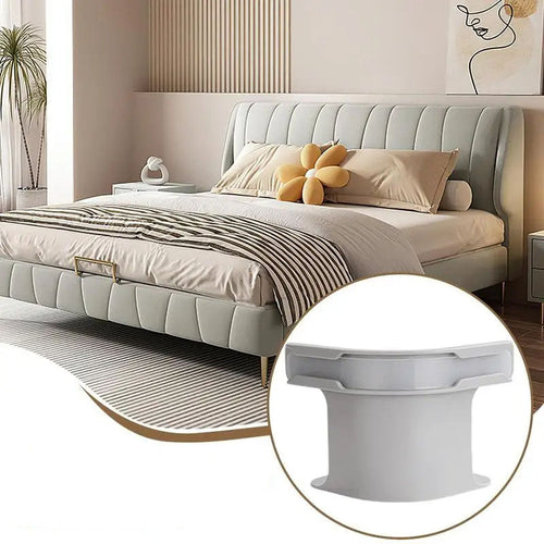 Elastic bed sheet fasteners gripping a mattress corner