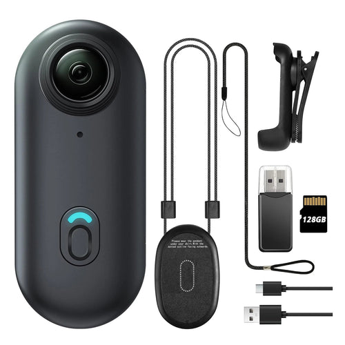 Clip-on portable POV action body camera