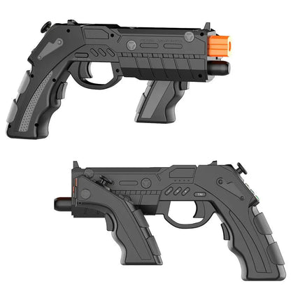 Adjustable phone clamp on the gun controller