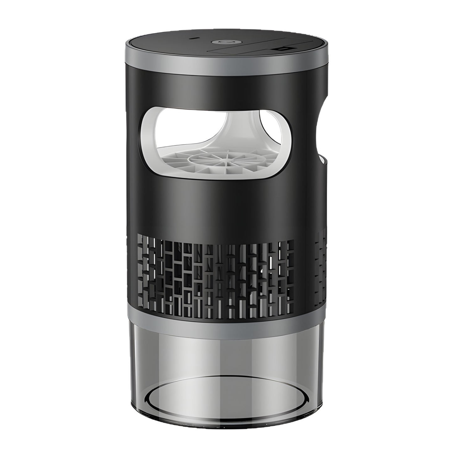 Mosquito killer lamp used as a dim night light in a bedroom
