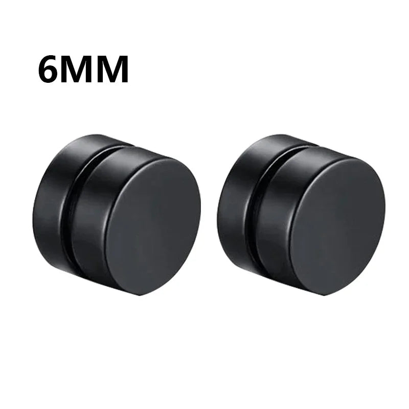 Magnetic clip-on earring style option