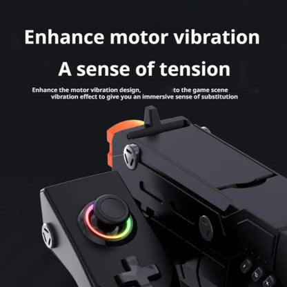 Mobile gun controller in use for a racing game